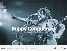 Tablet Screenshot of duppyconquerors.com
